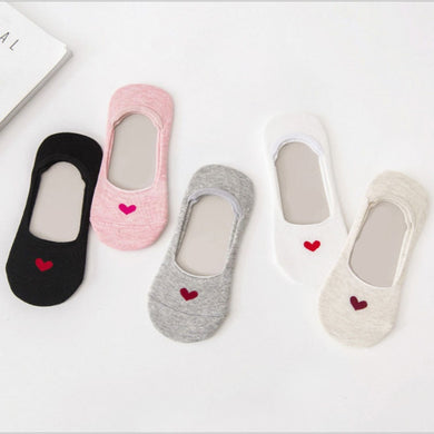 Hot Women Invisible Cotton Socks No Show Nonslip Loafer Liner Low Cut Cartoon Animal Lady Necessity N
