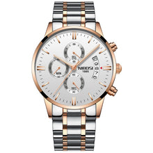 Load image into Gallery viewer, 2019 NIBOSI Gold Quartz Watch Top Brand Luxury Men Watches Fashion Man Wristwatches Stainless Steel Relogio Masculino Saatler
