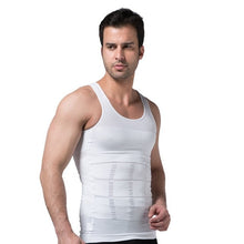 Load image into Gallery viewer, Men&#39;s Slimming Body Shapewear Corset Vest Shirt Compression Abdomen Tummy Belly Control Slim Waist Cincher Underwear Dropship
