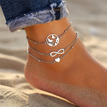 Load image into Gallery viewer, 17KM Bohemian Starfish Stone Anklets Set For Women Vintage Handmade Wave Anklet Bracelet on Leg Beach Ocean Jewelry 2018