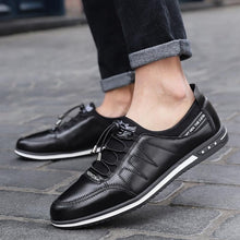 Load image into Gallery viewer, Spring autumn Men Shoes Breathable Mesh Mens Shoes Casual Fashion Low Lace-up Canvas Shoes Flats Zapatillas Hombre Plus Size