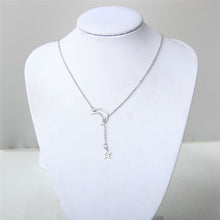 Load image into Gallery viewer, Star Necklace Women Choker Kolye Gold Silvery Moon Necklaces Boho Pendants Collier Femme Chain Collar collares de moda 2019 G2