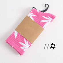 Load image into Gallery viewer, Winter high Quality Harajuku chaussette Style Weed Socks For Women Men&#39;s Cotton Hip Hop Socks Man Meias Mens Calcetines