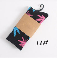 Load image into Gallery viewer, Winter high Quality Harajuku chaussette Style Weed Socks For Women Men&#39;s Cotton Hip Hop Socks Man Meias Mens Calcetines
