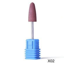 Load image into Gallery viewer, 1pcs Opt 16 Type Rubber Silicone Ceramic Milling Burr Nail Art Cutter Polishing Buffer Files Electric Machine Drill Bit TR065
