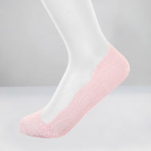 Load image into Gallery viewer, 1 Pair Fashion Women Girls ECMLN Summer Socks Style Lace Flower Short Sock Antiskid Invisible Ankle Socks 2019 Sox