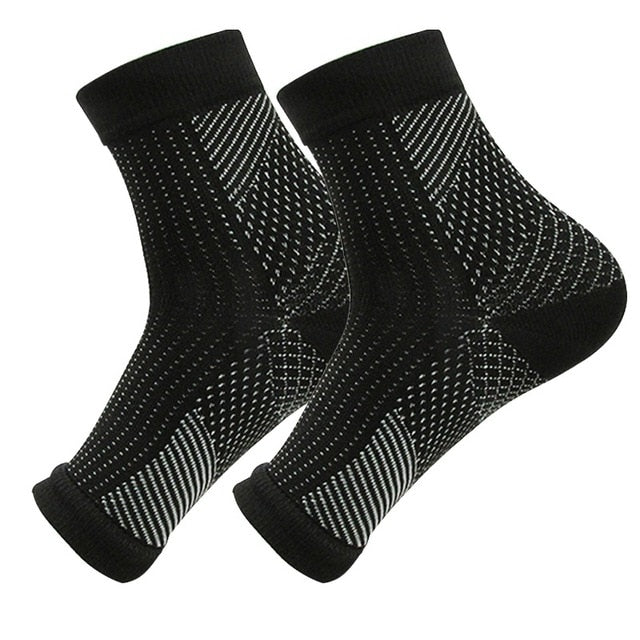 Foot angel anti fatigue compression foot sleeve Support Socks Men Brace Sock DropShip