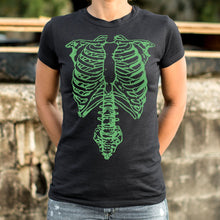 Load image into Gallery viewer, Tap The Spinal Skeleton T-Shirt (Ladies)