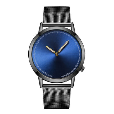 Casual Quartz Stainless Steel Band Strap Watch Analog Wrist Watch