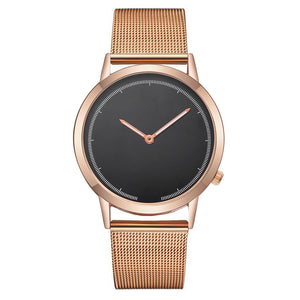 Casual Quartz Stainless Steel Band Strap Watch Analog Wrist Watch